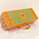 Premium Luxuries box With 3 salsa jars (13x5x3.5 Inches) 3JAR10009