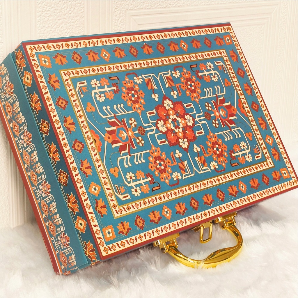 Premium Luxuries box With 6 salsa jars (9.5x13x3.5 Inches) 6JAR10010