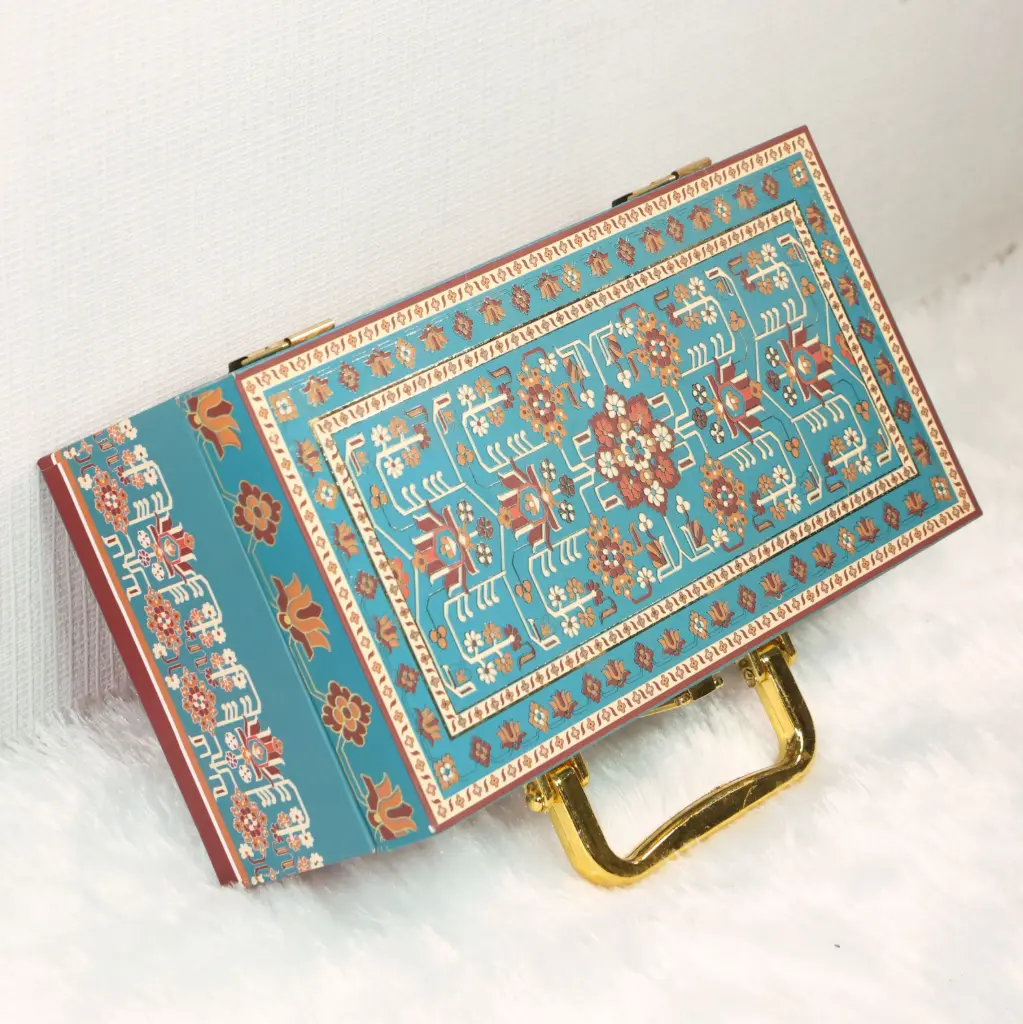 Mdf box With 2 salsa jars (9.5x5x3.5 Inches) 2JAR10014