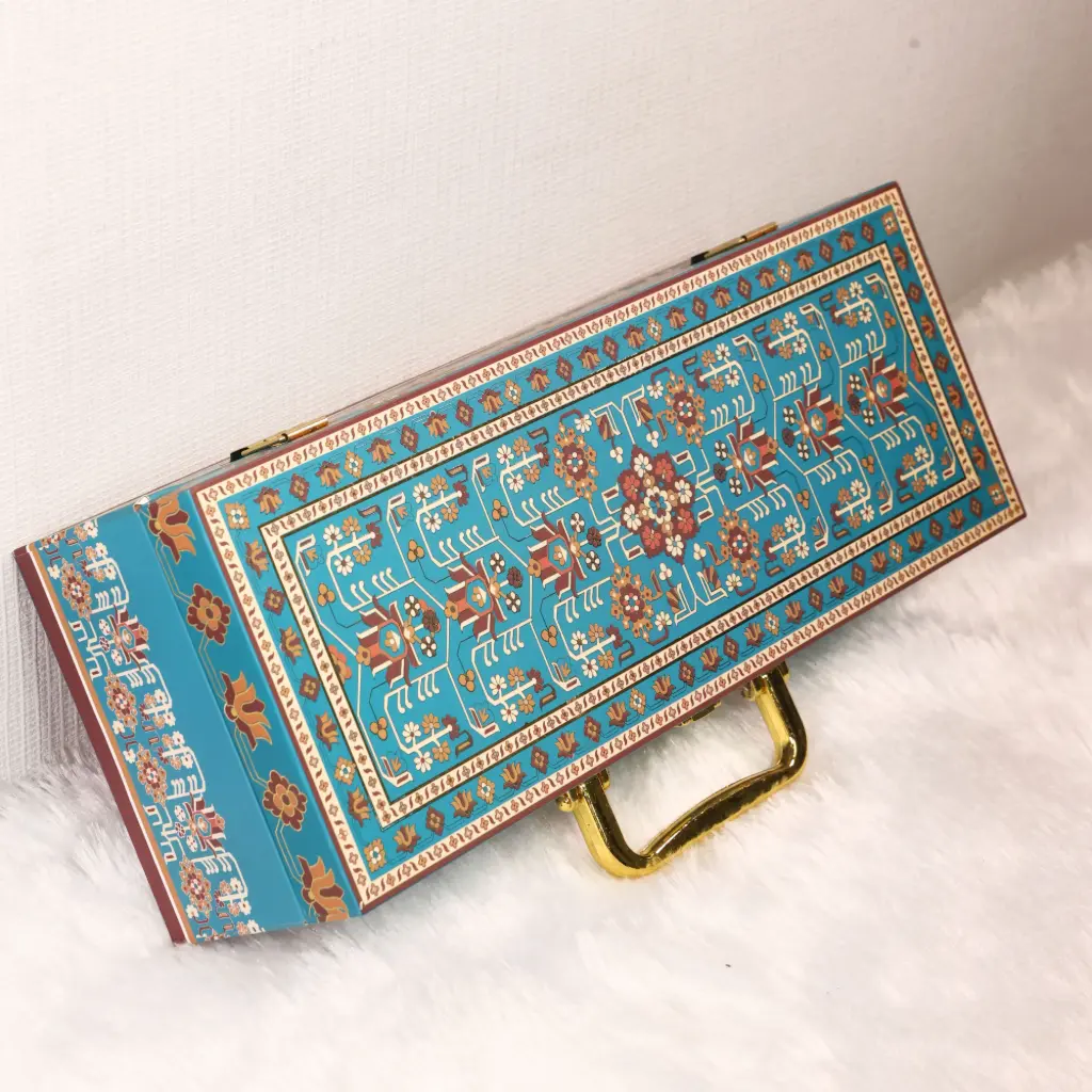 Mdf Premium Luxuries box With 3 salsa jars (13x5x3.5 Inches) 3JAR10017