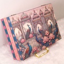 Mdf Premium Luxuries box With 6 salsa jars (9.5x13x3.5 Inches) 6JAR10021