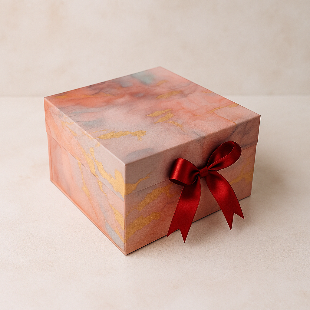 Gift Box  Foldabel Box | 8x8x3.5 inches / 1044