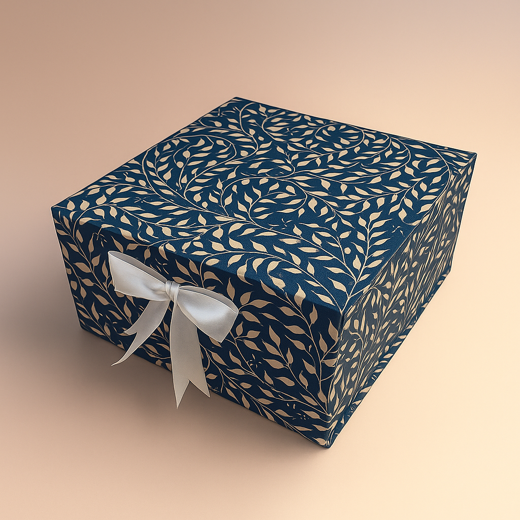 Gift Box | Foldabel Box | 8x8x3.5 inches / 1038