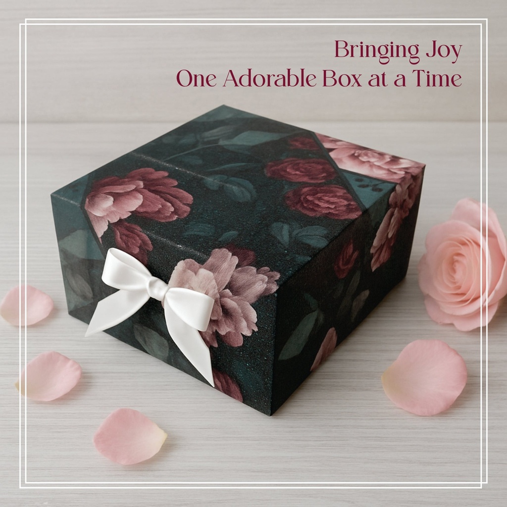  Gift Boxes | Foldabel Box | 8x8x3.5 inches / 1008