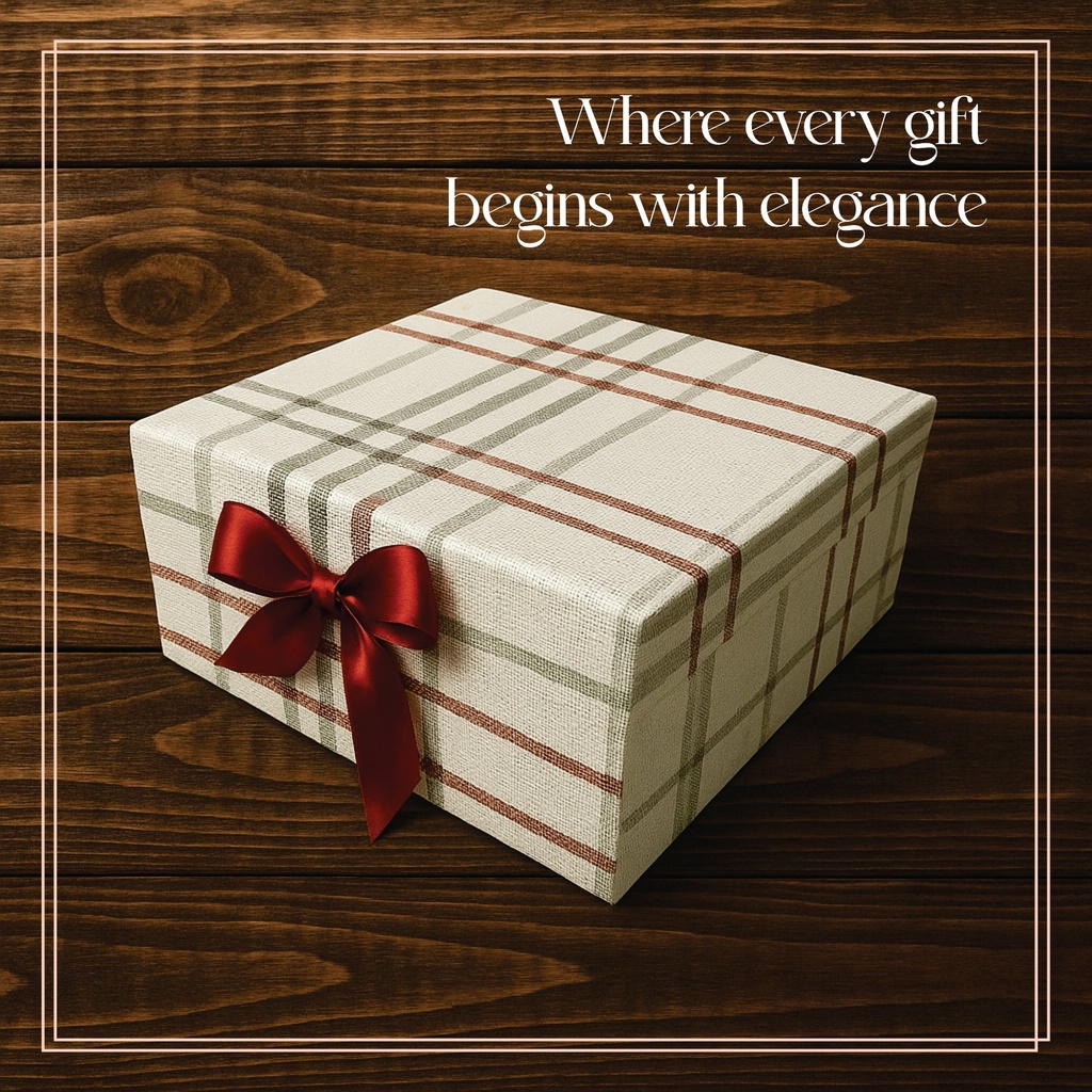 Gift Box  Foldabel Box | 8x8x3.5 inches / 1007