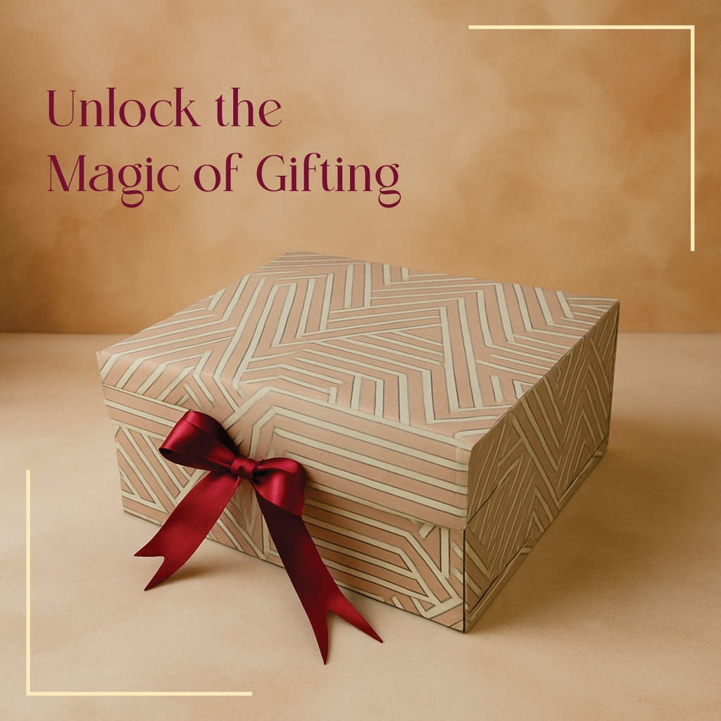 Gift Boxes Rigid Foldabel Box | SIZE 10x8x4 inches / 7002