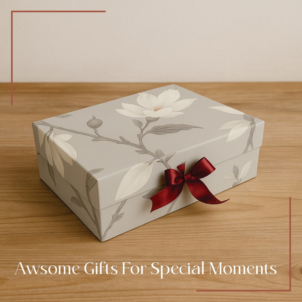 Gift Box  Foldable Box | SIZE 10x12x4 inches / 3009 (PACK OF 5)