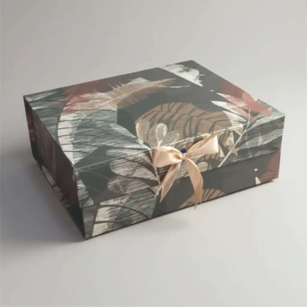 [3019] Gift Box  Foldable Box | SIZE 10x12x4 inches / 3019 (PACK OF 5)