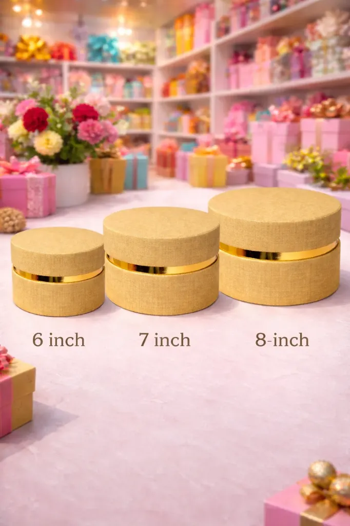 Round Gift Boxes|PACK OF 3|R-1