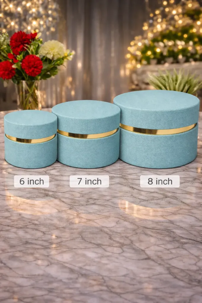 Round Gift Boxes|PACK OF 3|R-2