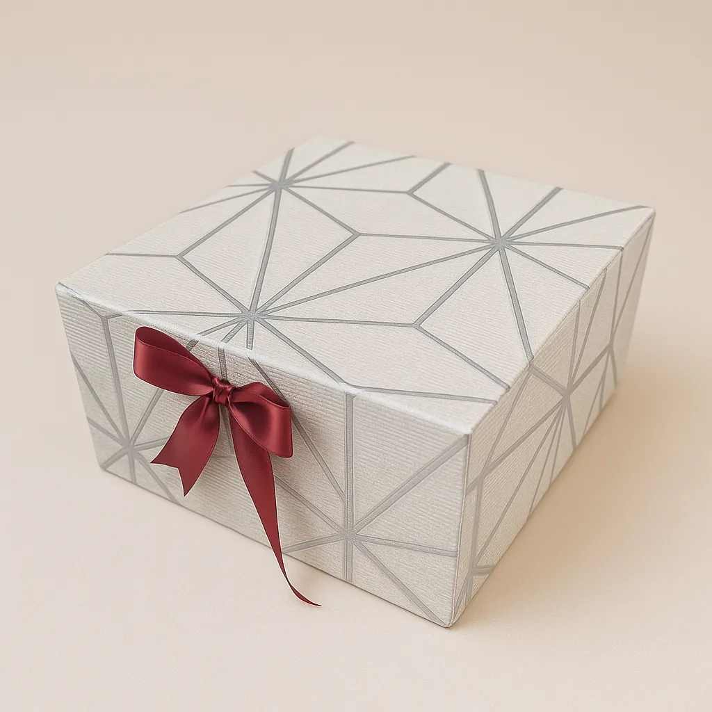 [1037] Gift Boxes | Foldabel Box | 8x8x3.5 inches / 1037(PACK OF 10)