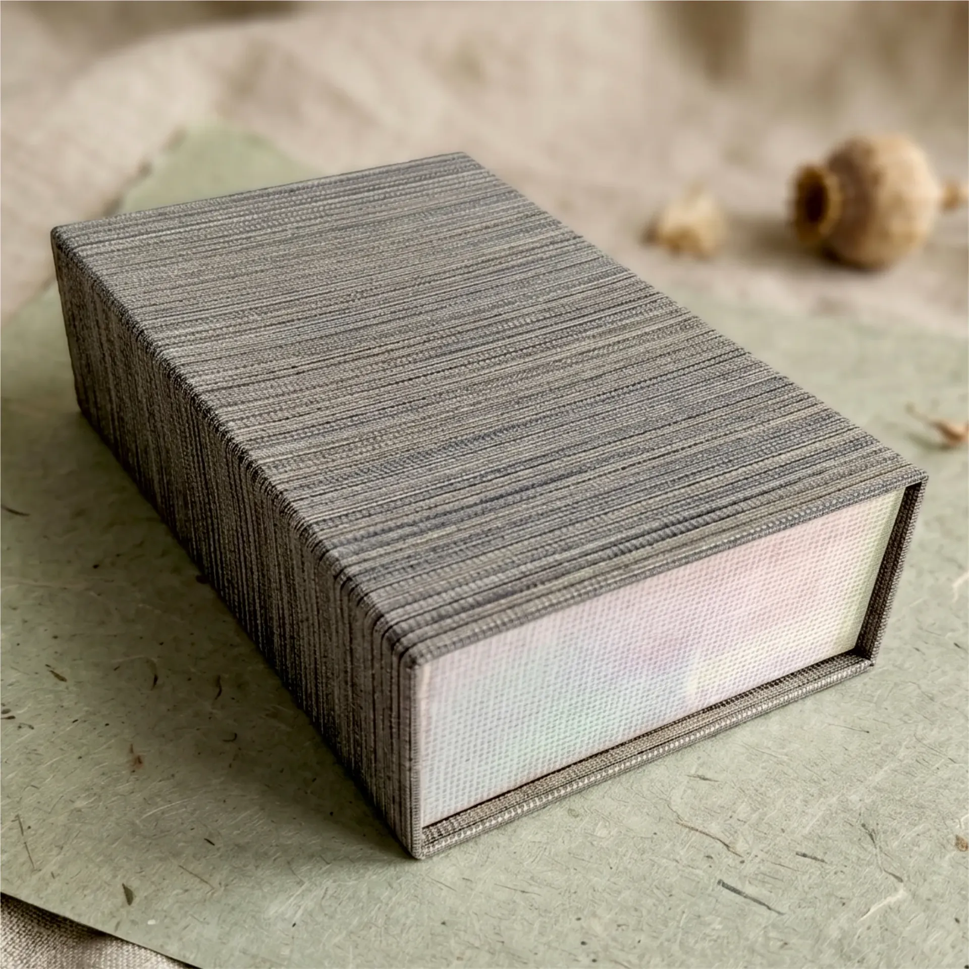 Magnetic Textured finish Perfume Box | 7.5x4.75x2 inches / TP05