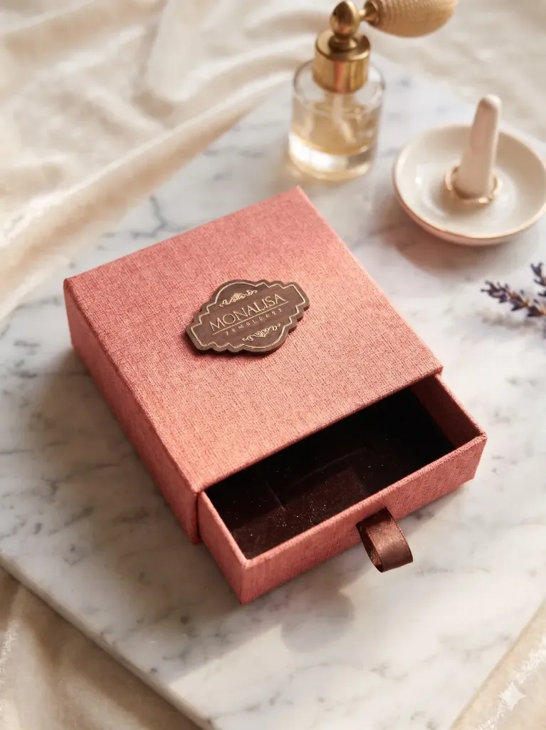Slider Box | Best for Jewellery and Perfume packaging |4"X4"X1.5"|SB1 (PACK OF 10)