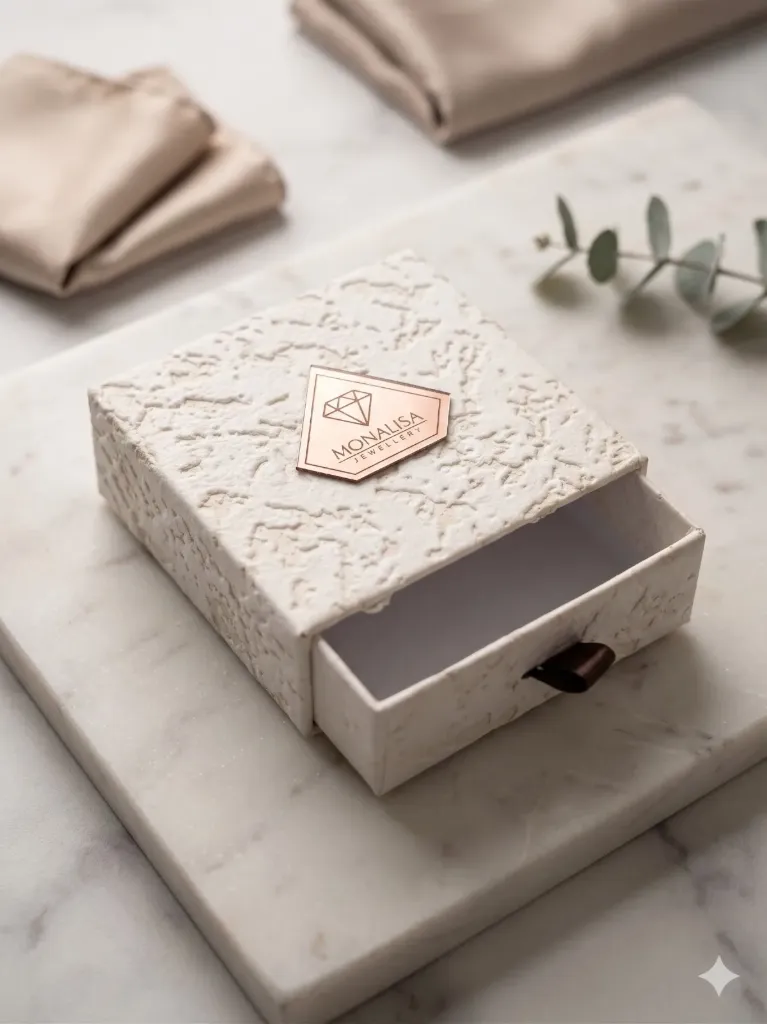 Slider Box | Best for Jewellery and Perfume packaging |4"X4"X1.5"|SB2 (PACK OF 10)