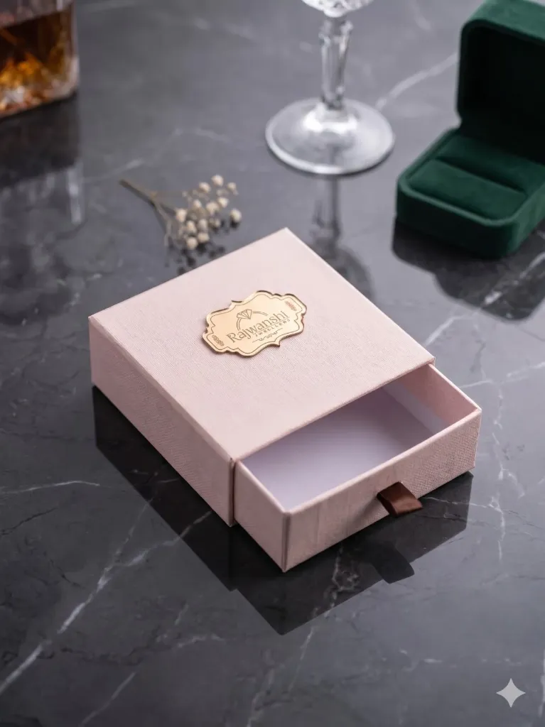 Slider Box | Best for Jewellery and Perfume packaging |4"X4"X1.5"|SB4(PACK OF 10)