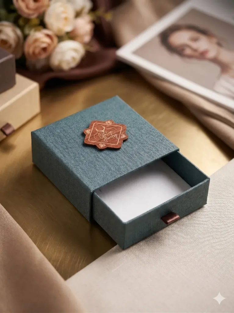 Slider Box | Best for Jewellery and Perfume packaging |4"X4"X1.5"|SB5(PACK OF 10)