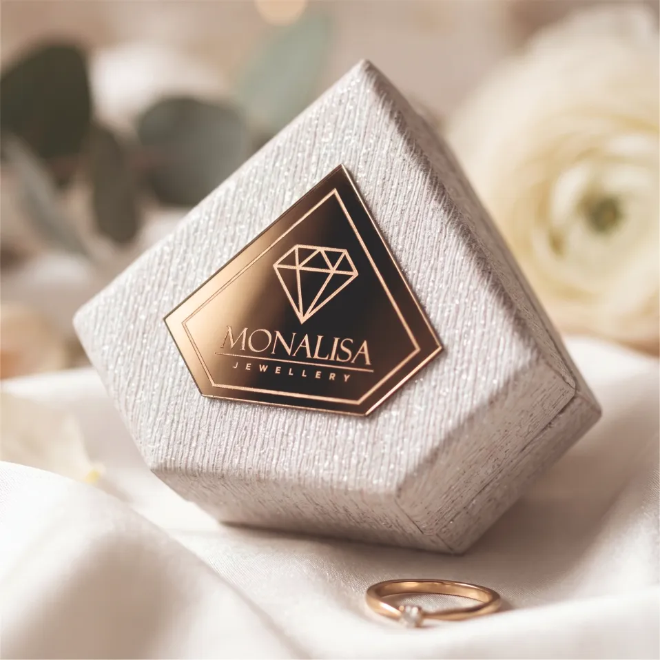 Ring Box | Textured Finish | 8cmx7cmx3.8cm | PACK OF 150 | RB2