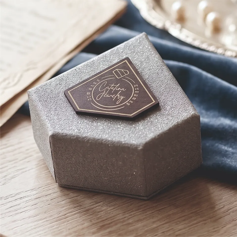 Ring Box | Textured Finish | 8cmx7cmx3.8cm | PACK OF 150 | RB3