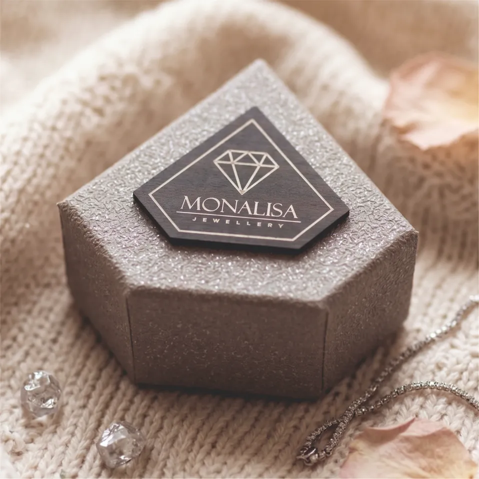 Ring Box | Textured Finish | 8cmx7cmx3.8cm | PACK OF 150 | RB4