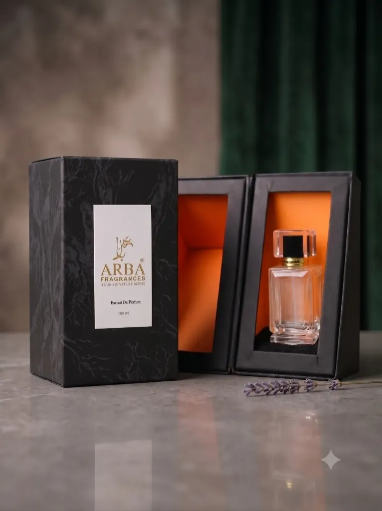 Perfum Packaging Signature Black Box
