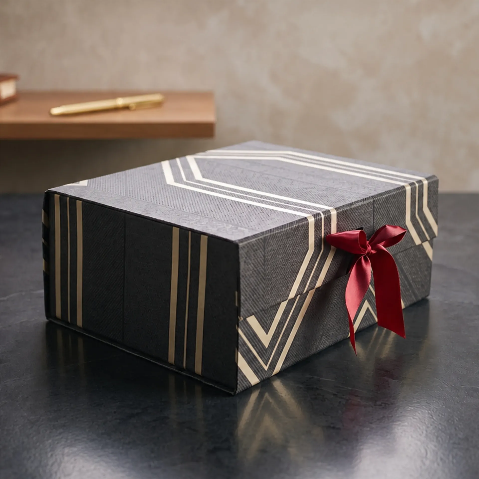 Gift Boxes Foldabel Box | SIZE 10X8X4inches / 7026 (PACK OF 10)