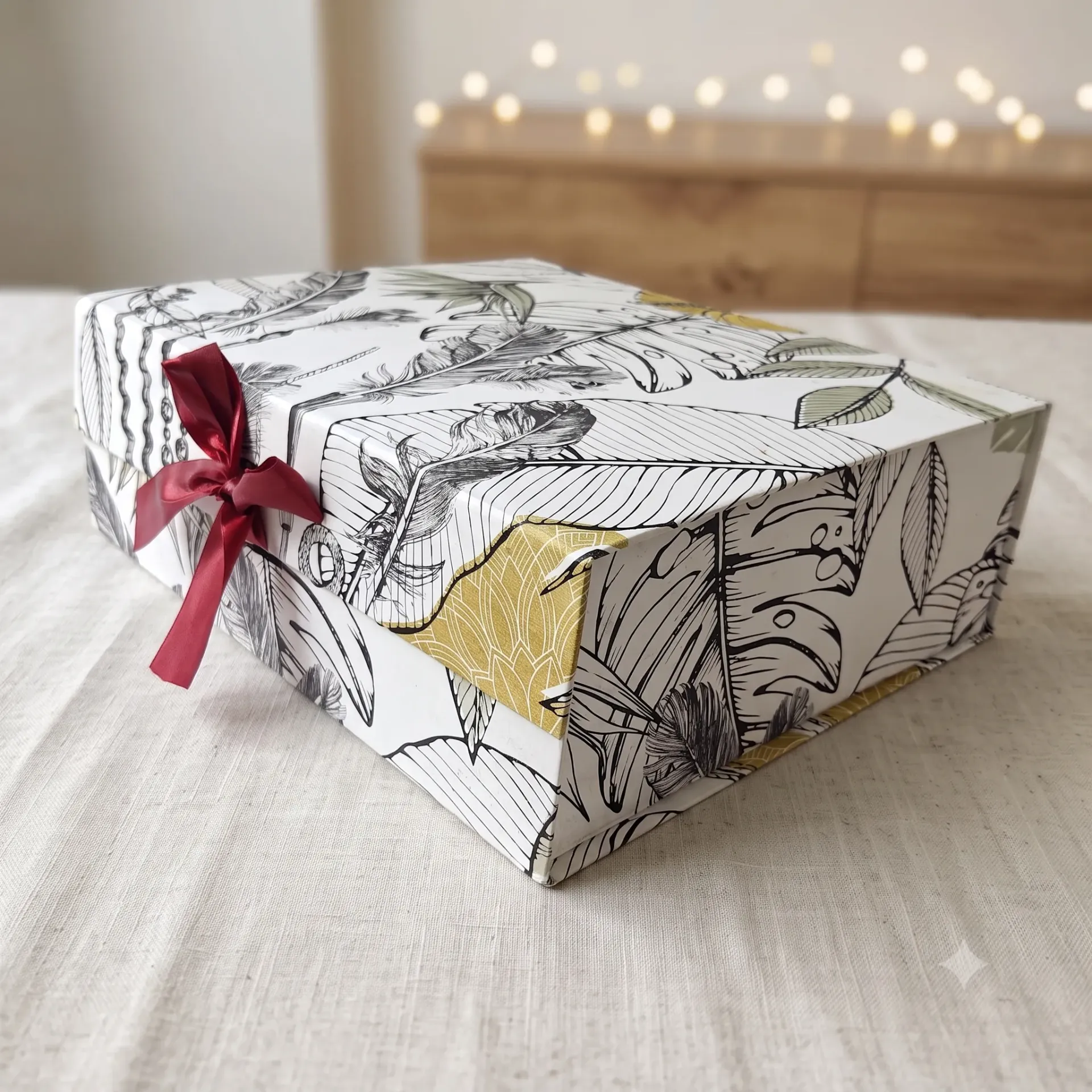 Gift Box  Foldable Box | SIZE 10x12x4 inches / 3025 (PACK OF 5)
