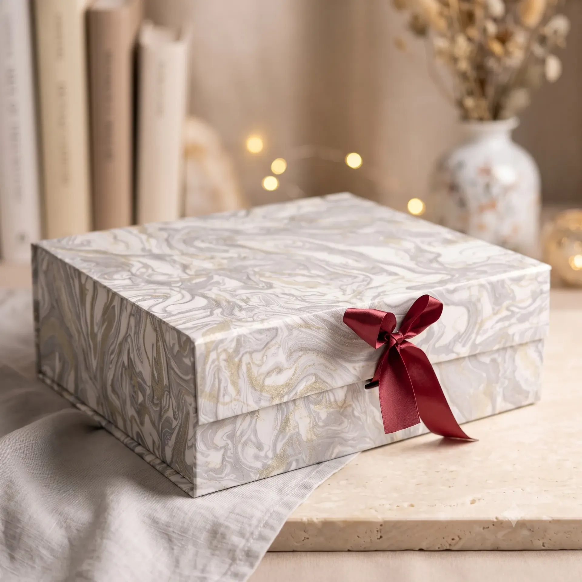 Gift Box  Foldable Box | SIZE 10x12x4 inches / 3026 (PACK OF 5)