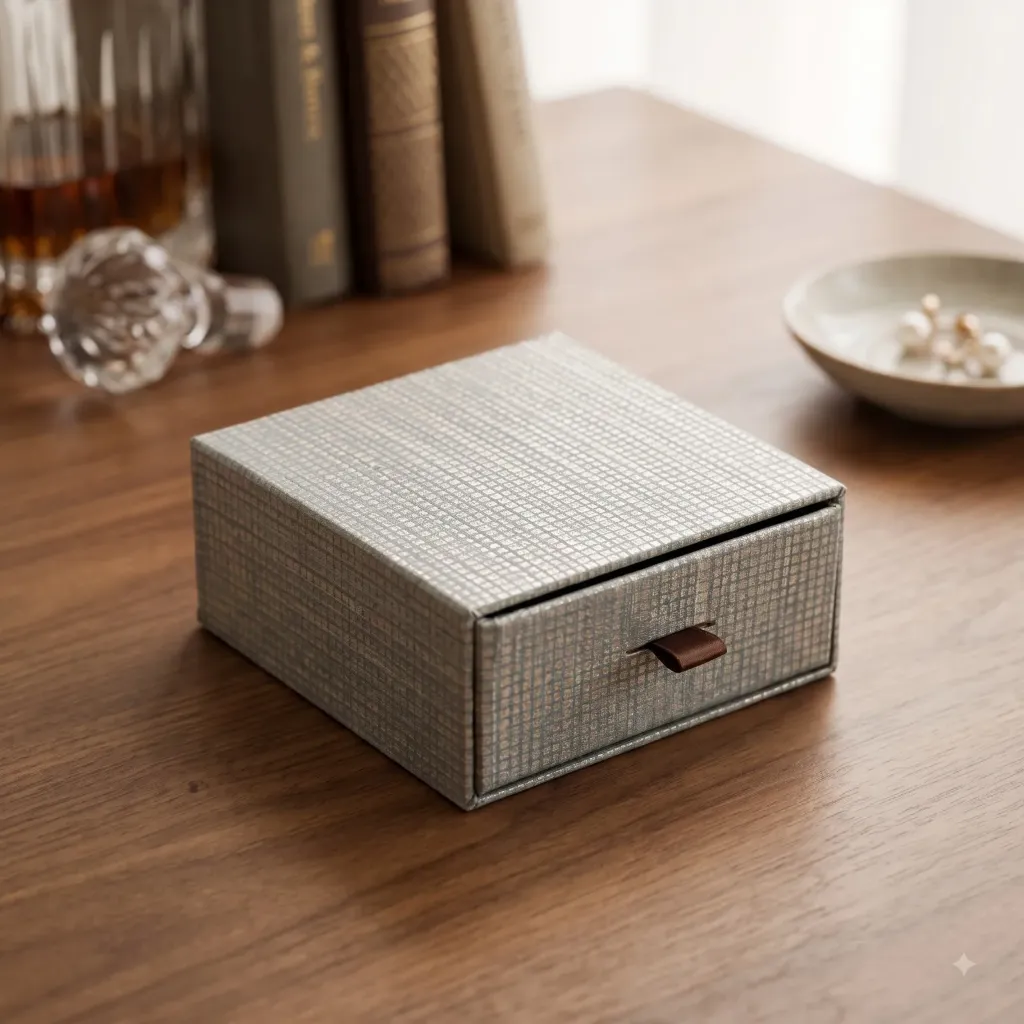 Slider Box | Best for Jewellery and Perfume packaging |4"X4"X1.5"|SB6(PACK OF 10)